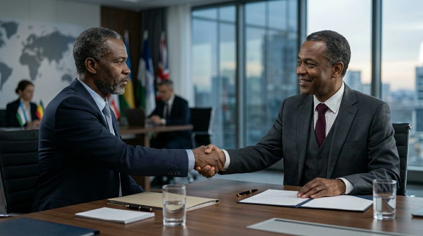 Diplomats negotiating at an international conference – emotional intelligence training